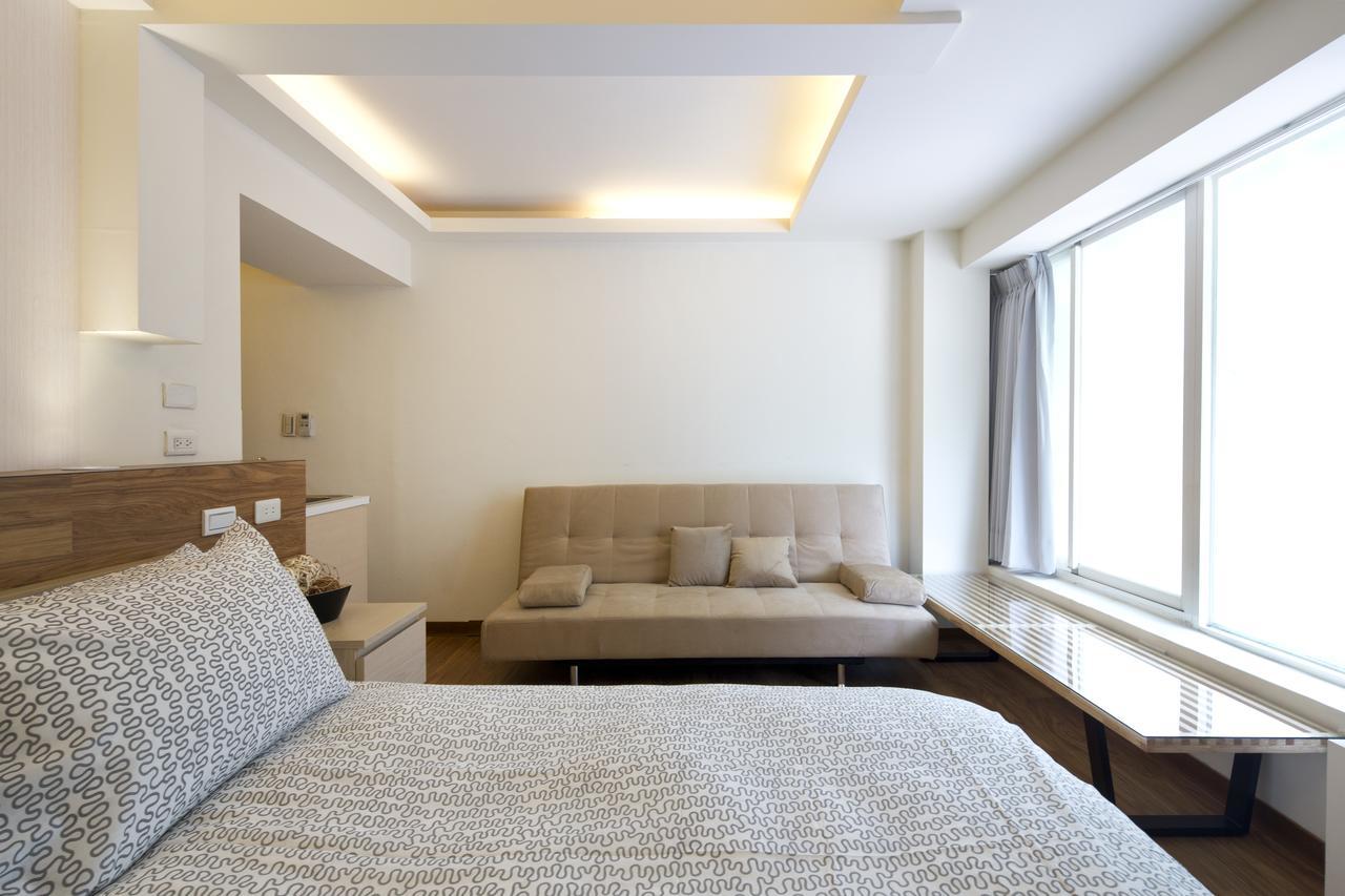 Linsen Loft Aparthotel Taipei Exterior foto